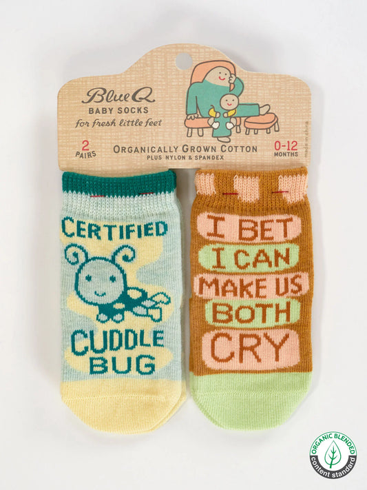 Baby Socks Cuddle Bug / Both Cry