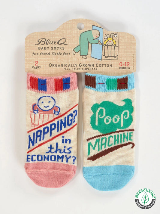 Baby Socks Napping  / Poop Machine