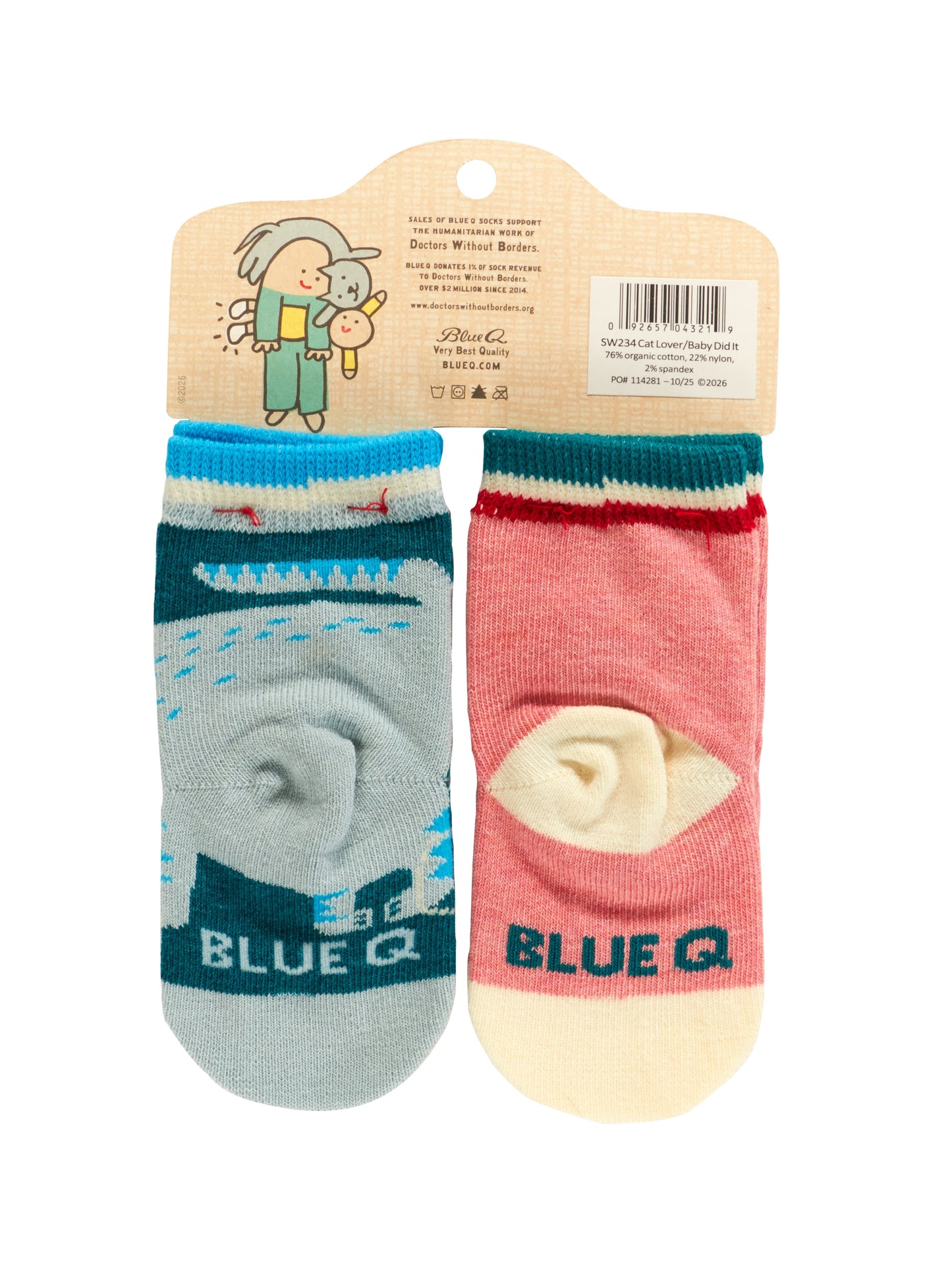 Baby Socks Cat Lover / Baby Did it