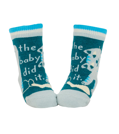 Baby Socks Cat Lover / Baby Did it