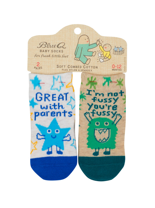 Baby Socks Parents / Fussy