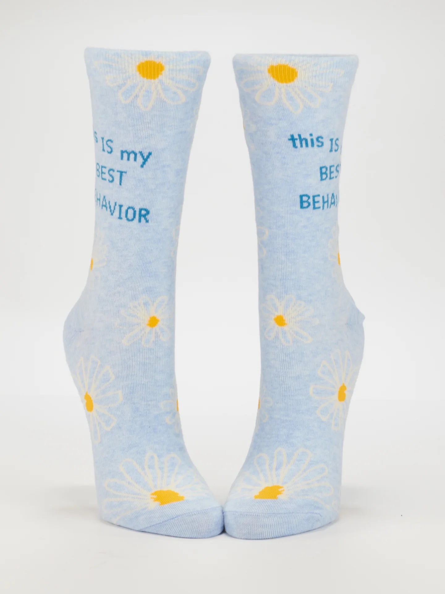 Women's Crew Socks My Best Behaviour
