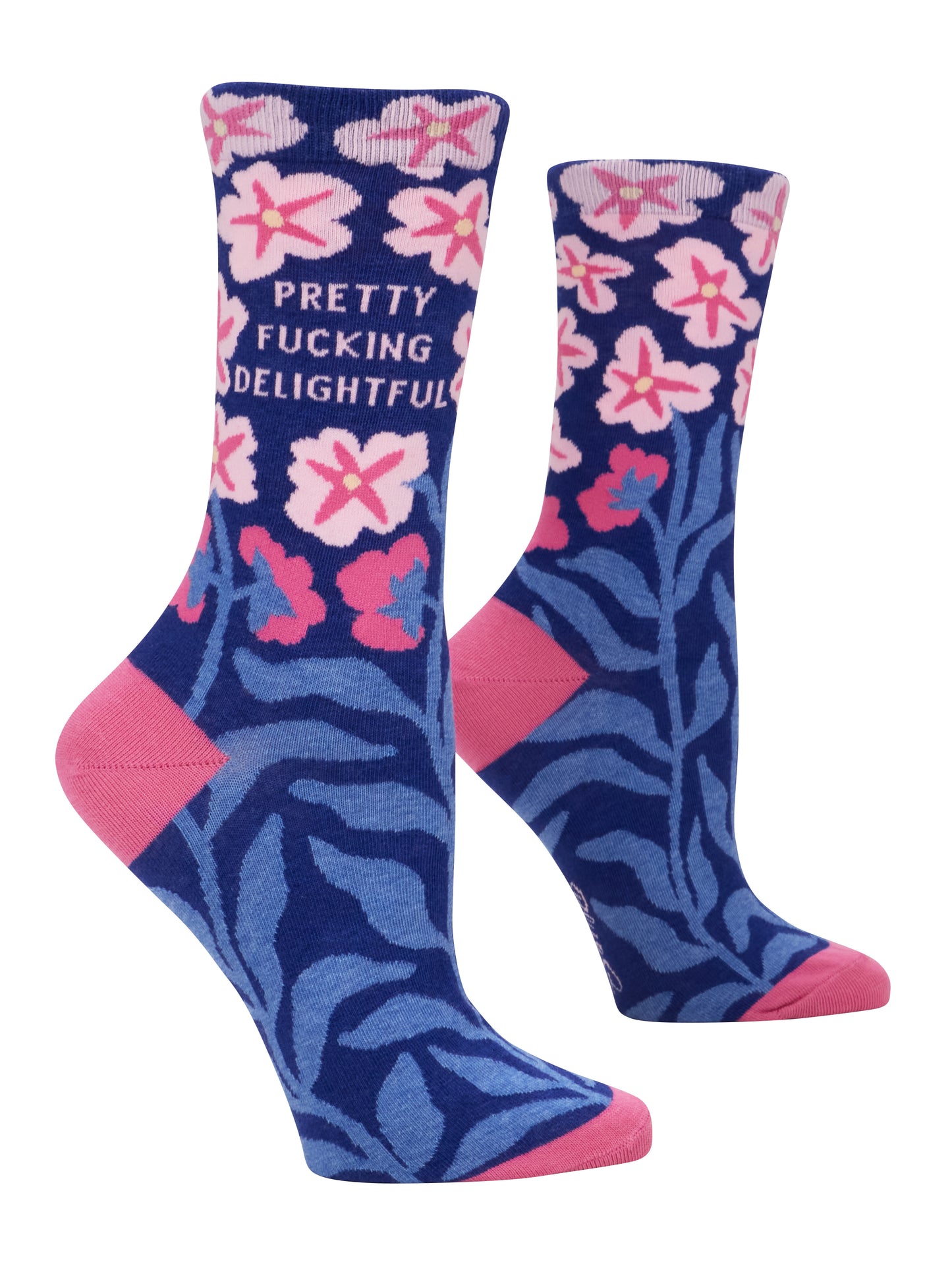 Women's Crew Socks Fucking Delightful