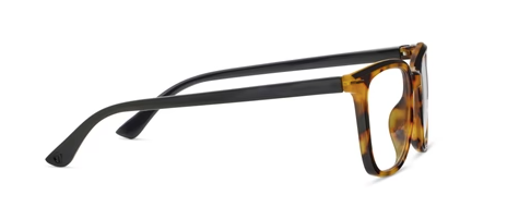 Dante Tokyo Tortoise / Black Unisex Soft Squear Blue Light Glasses