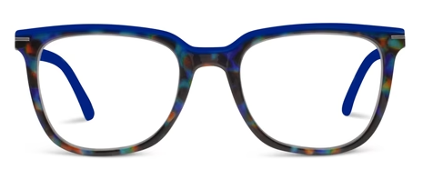 Dante Cobalt Tortoise / Blue Unisex Soft Squear Blue Light Glasses