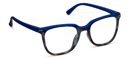 Dante Cobalt Tortoise / Blue Unisex Soft Squear Blue Light Glasses