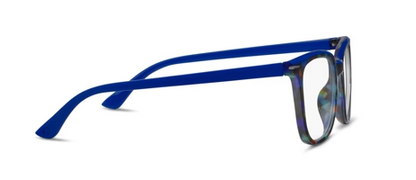 Dante Cobalt Tortoise / Blue Unisex Soft Squear Blue Light Glasses