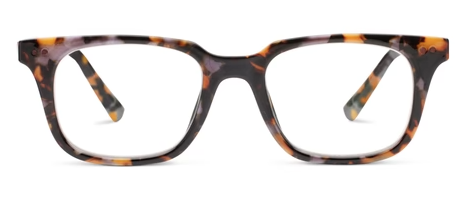 Maddox Gray Botanico Unisex Soft Square Blue Light Glasses