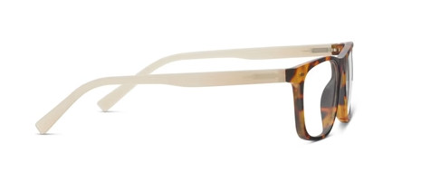 Dexter Tortoise / Tan Unisex Rectangle Blue Light Glasses