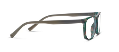 Dexter Camo / Black Unisex Rectangle Blue Light Glasses