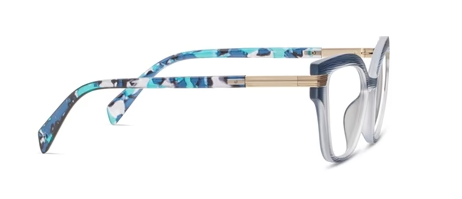 Marquee Navy / Marine Quartz Cat Eye Blue Light Glasses