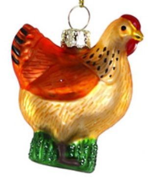 Farmstead Chickens Ornament