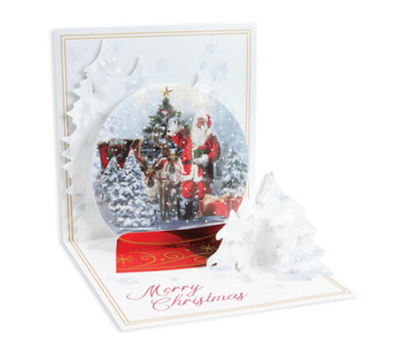 Pop-Up Snow Globe Card