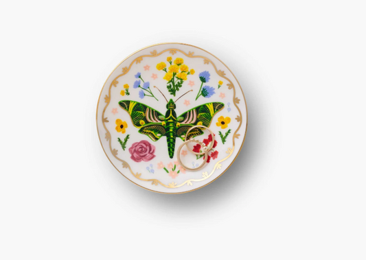 Curio Porcelain Ring Dish
