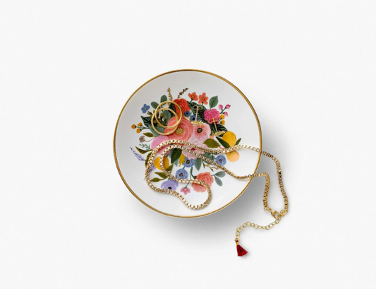 Garden Party Bouquet Ring Dish