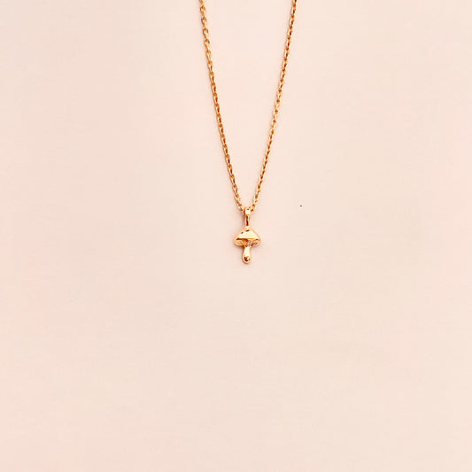 Shroom Sterling Silver Necklace