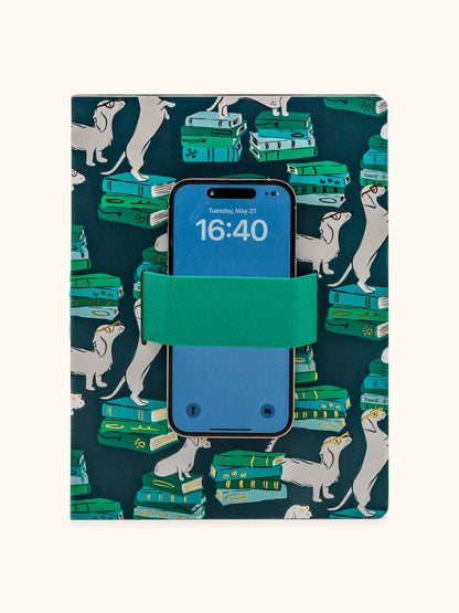 Smart Pups Casey Notebook with Phone Loop