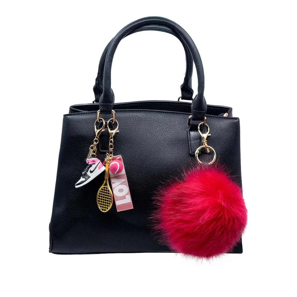 Faux Single Pom Charm