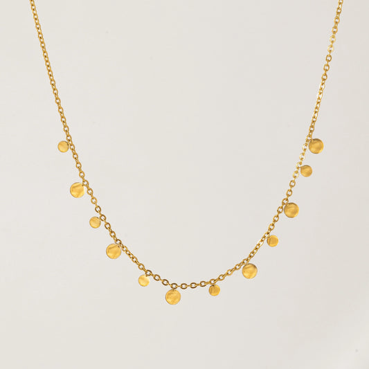 Solar Necklace Gold