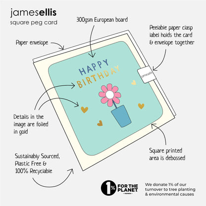 Dad Reindeer Christmas Card