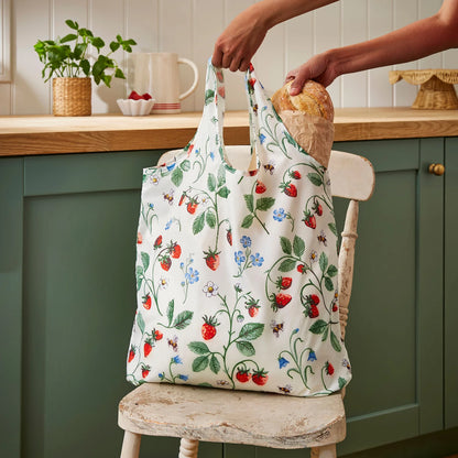 Strawberry Patch Roll-up Bag