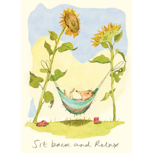 Sit Back And Relax Card