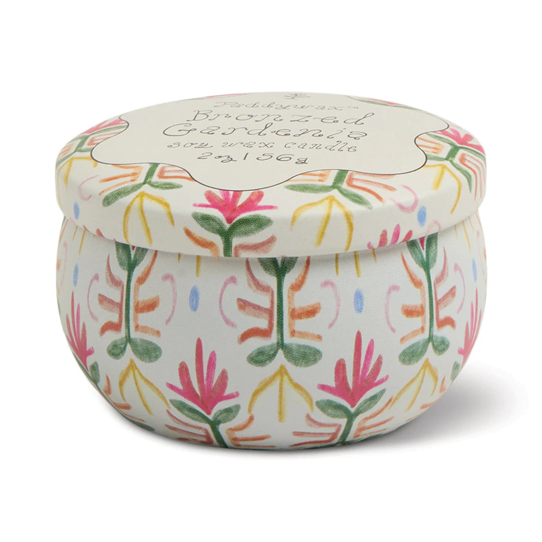 Bronzed Gardenia Tulip 2oz Candle