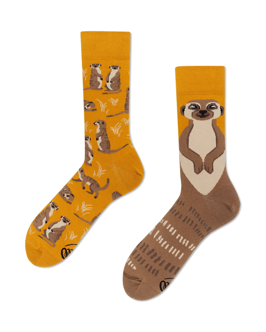 The Meerkat Crew Socks