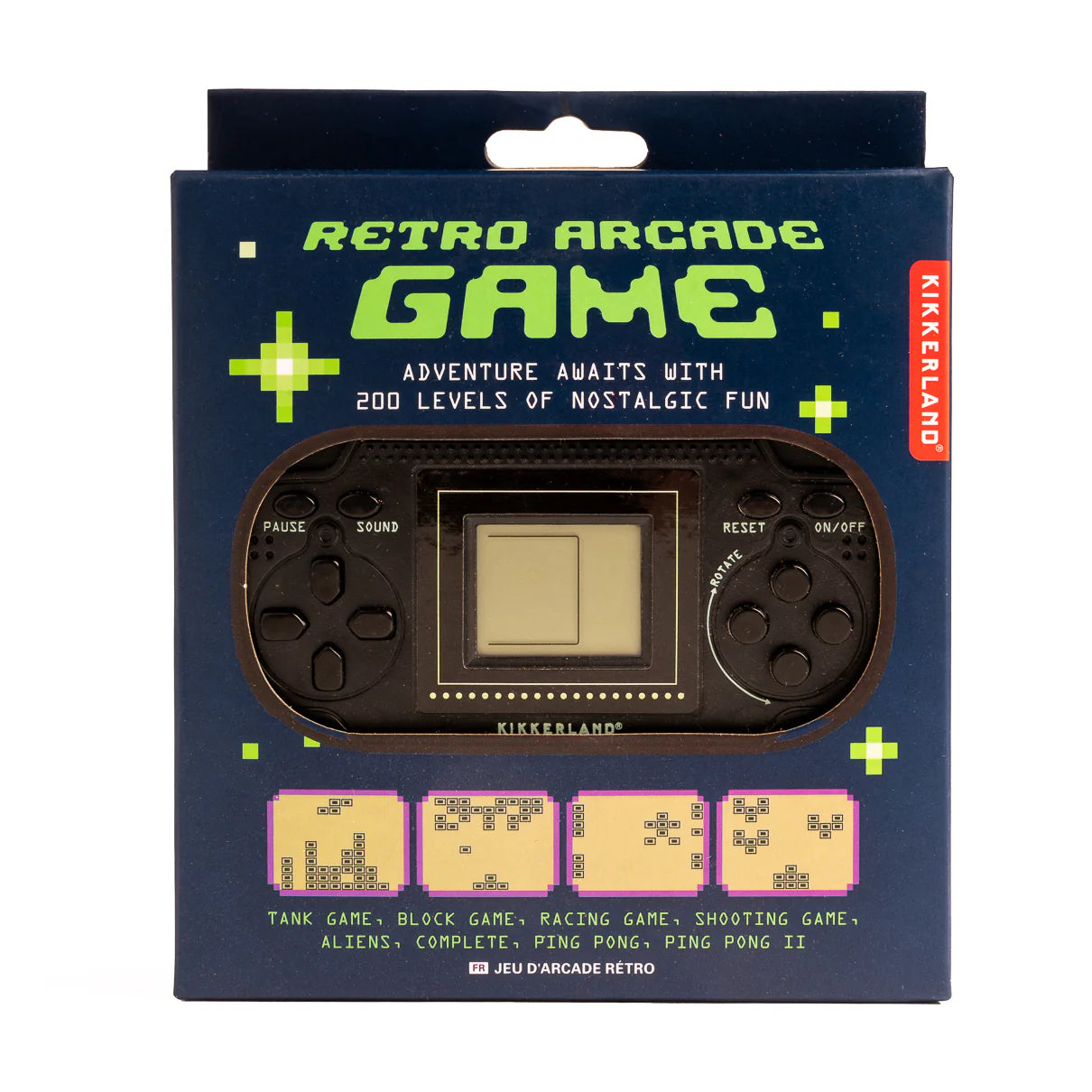 Retro Arcade Game Black Mini Arcade Game