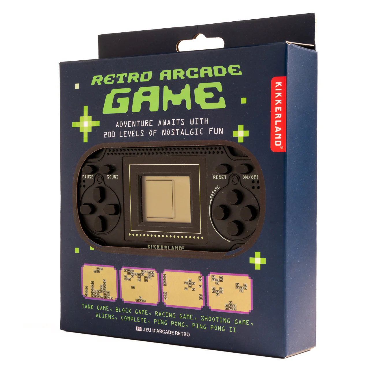 Retro Arcade Game Black Mini Arcade Game