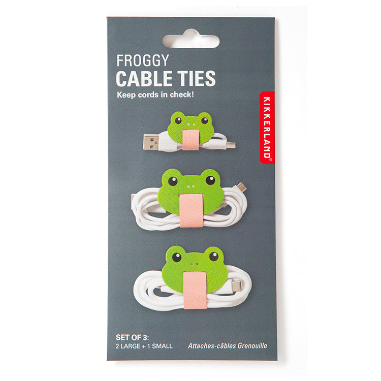 Frog Cord Organizers Set of 3