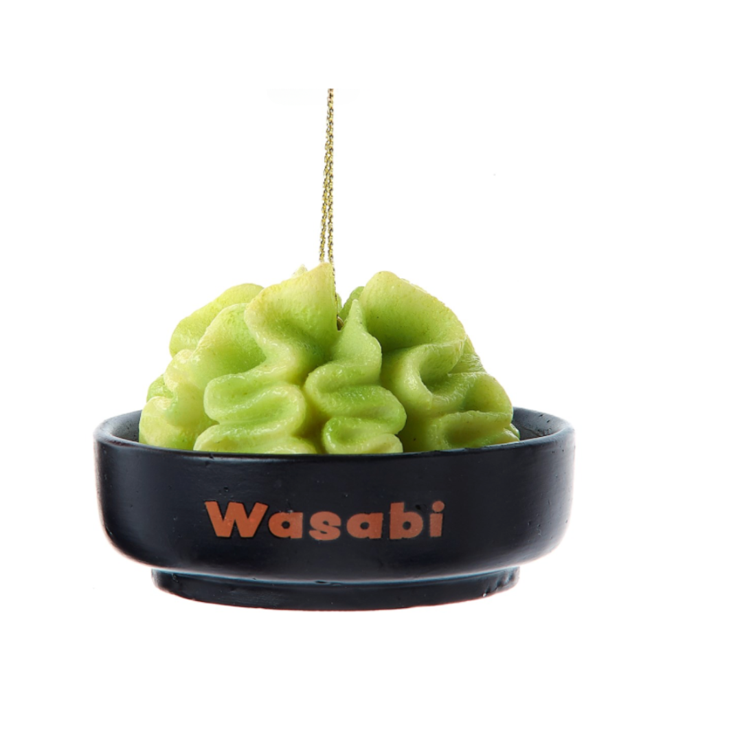 Wasabi, Soy Sauce & Sushi Ornament