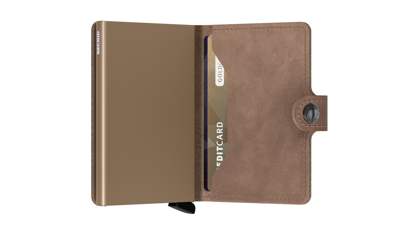 Miniwallet Vintage Taupe