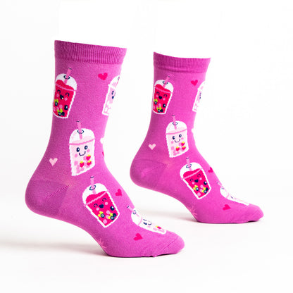 Women's Crew Feeling Bubbly Socks