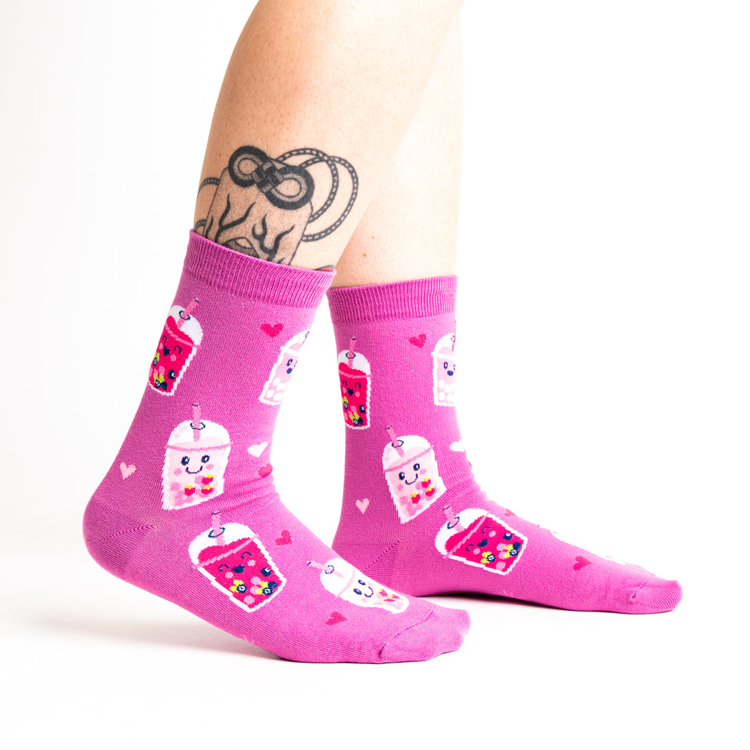 Women's Crew Feeling Bubbly Socks