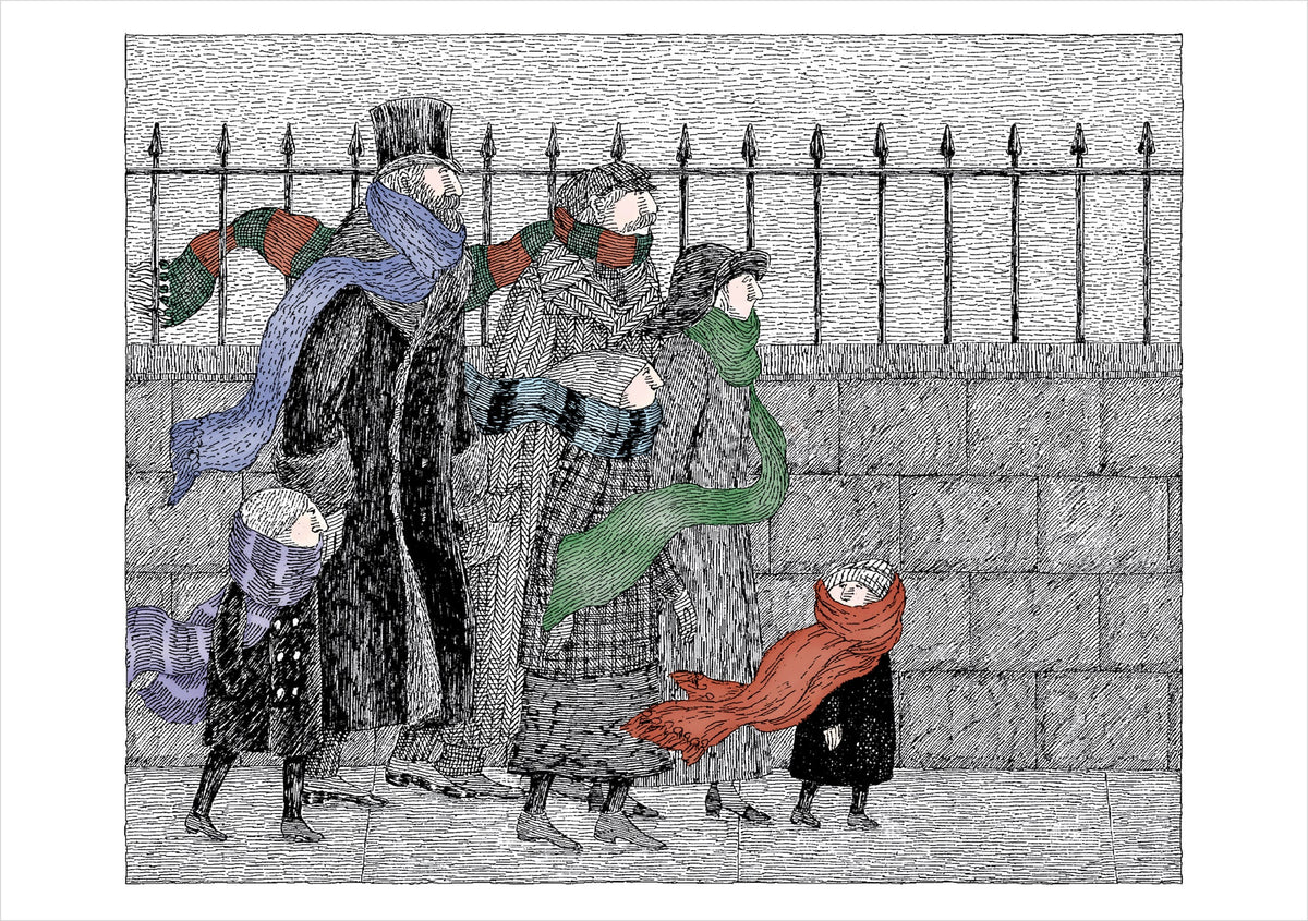 Edward Gorey Assorted Holiday Boxed Cards