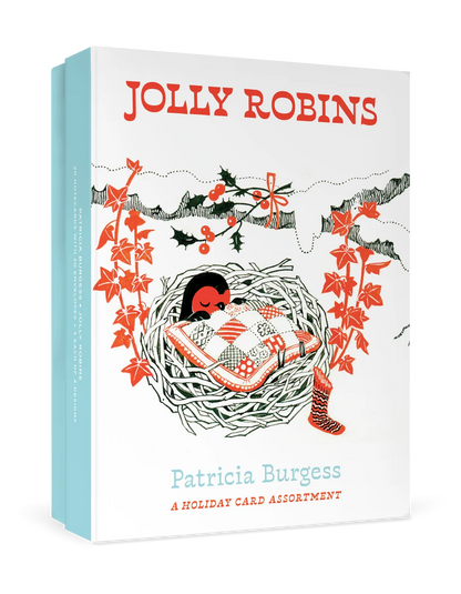 Patricia Burgess Jolly Robins Holiday Boxed Assortment Cards
