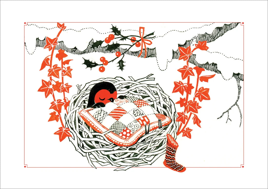 Patricia Burgess Jolly Robins Holiday Boxed Assortment Cards