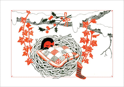 Patricia Burgess Jolly Robins Holiday Boxed Assortment Cards