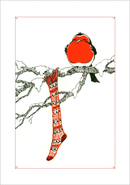 Patricia Burgess Jolly Robins Holiday Boxed Assortment Cards