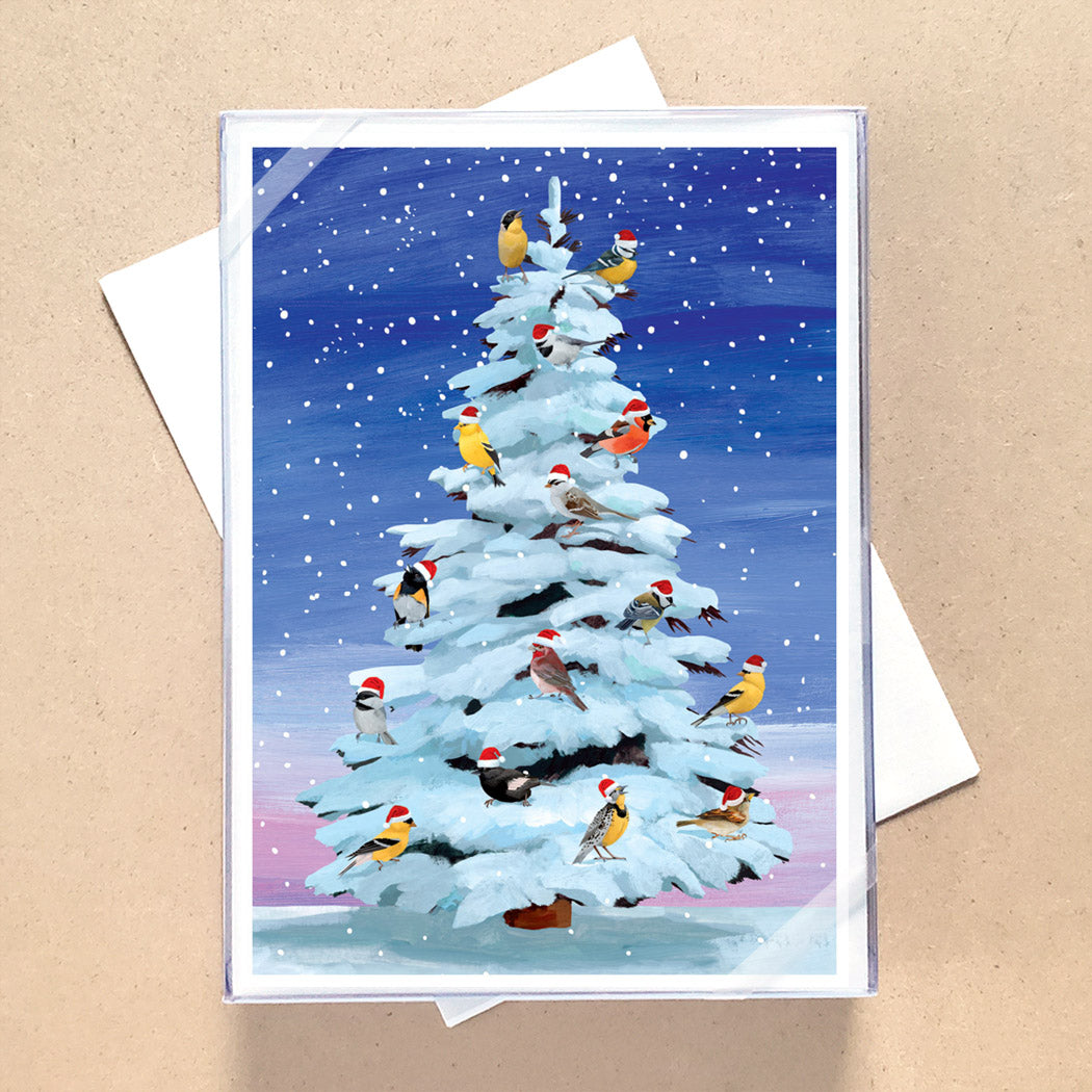 Birdies Tree Holiday Boxed Cards