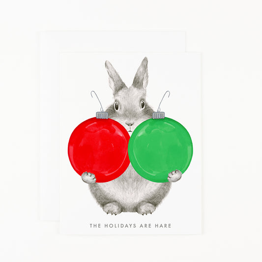 Holidays Are Hare Card