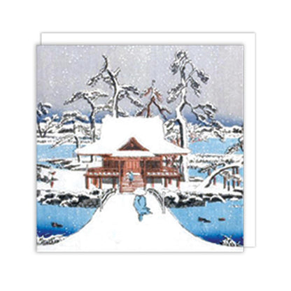Winter Woodblock Prints Boxed Holiday Cards