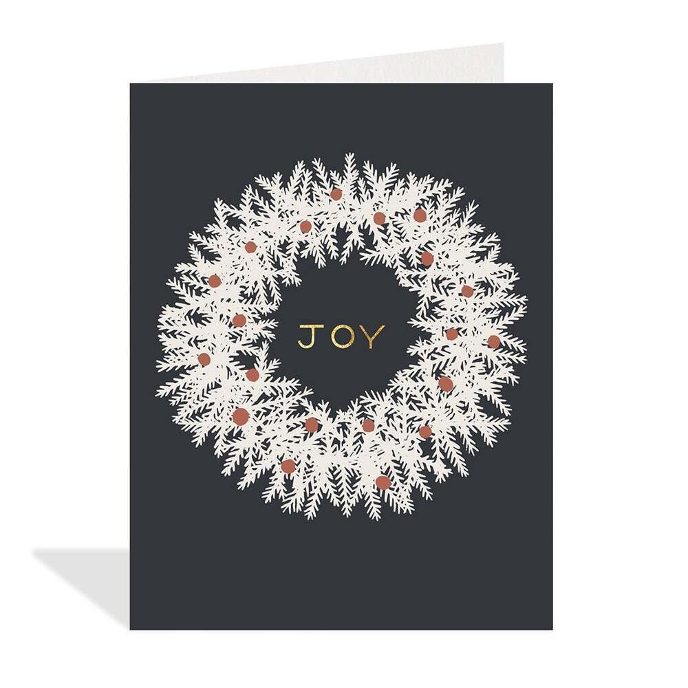 Joy Wreath Card