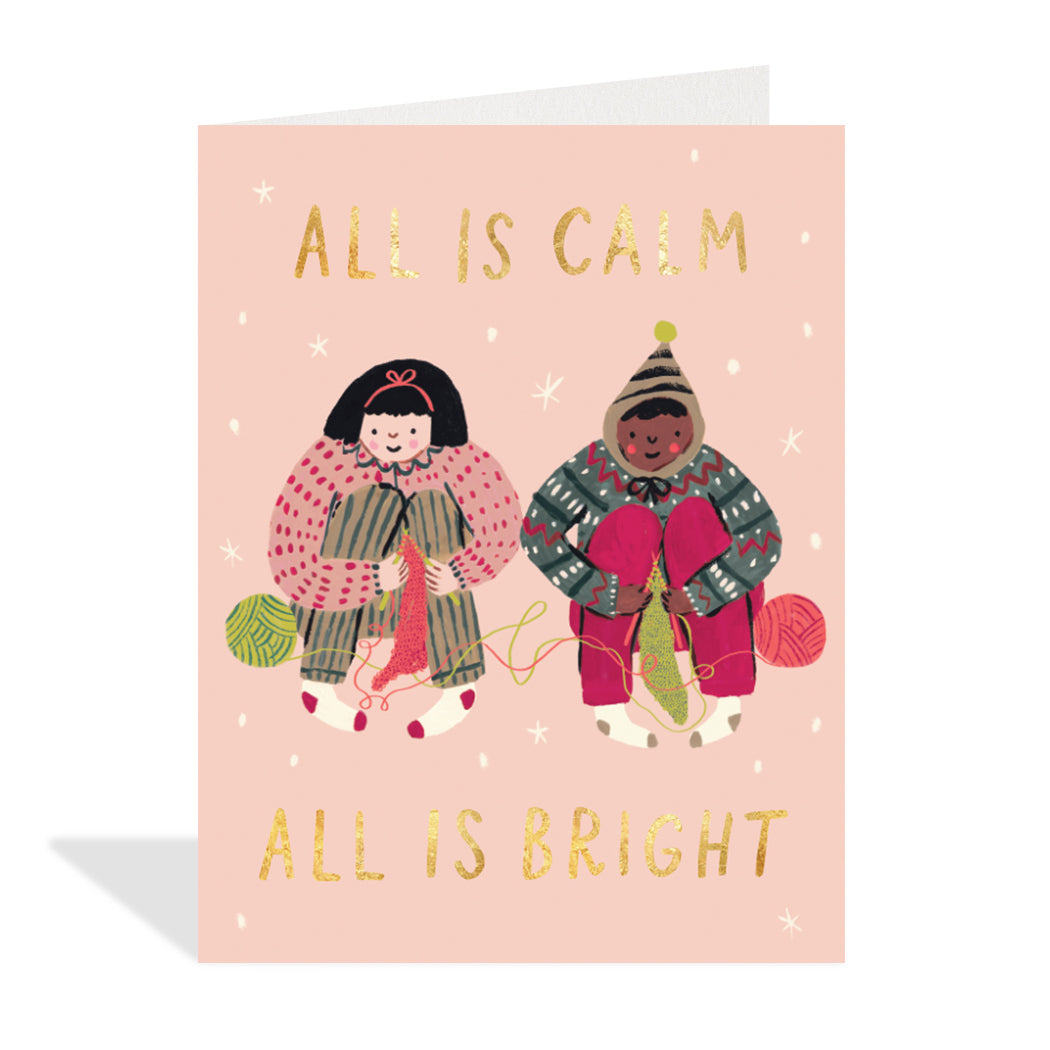 All Is Calm Card