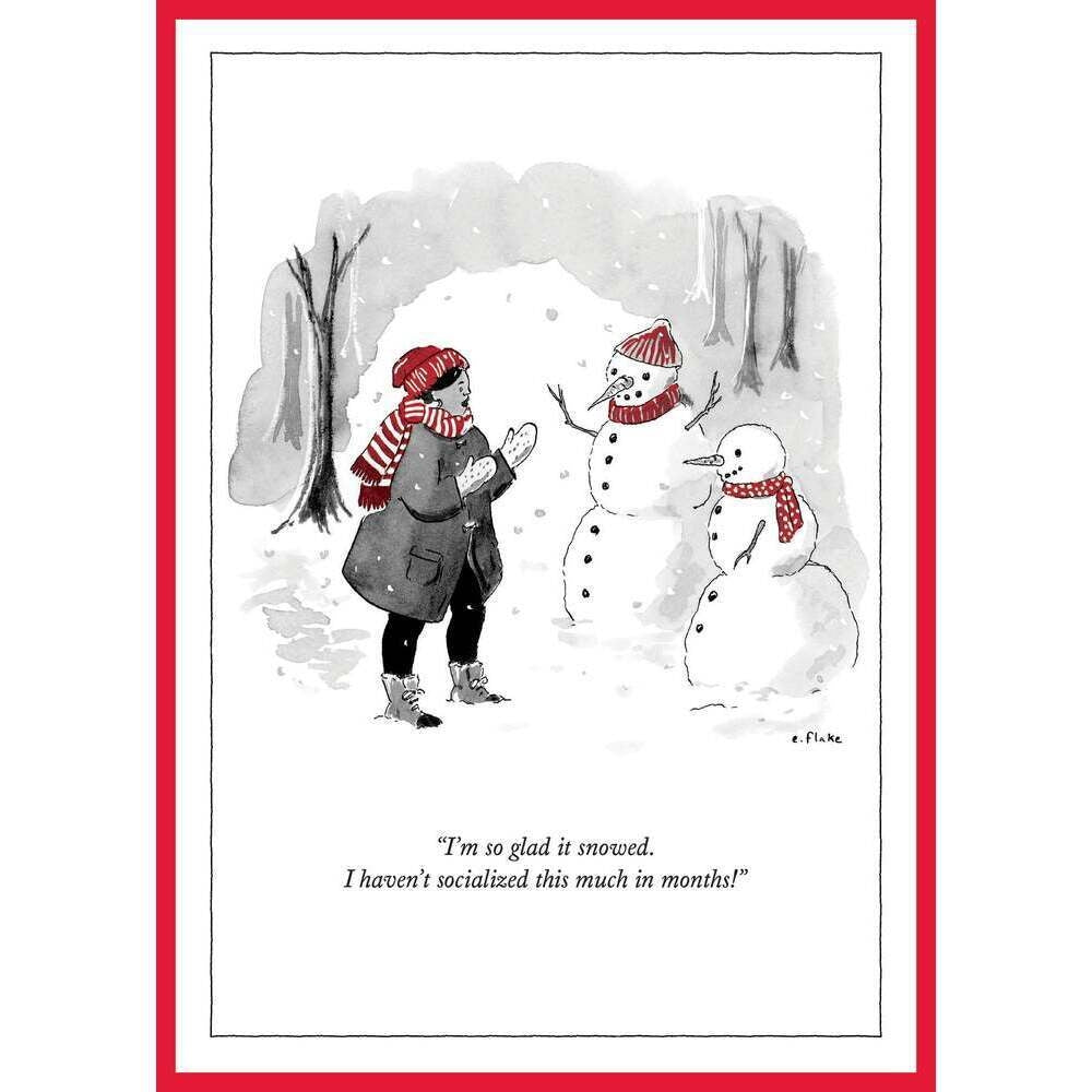 Glad It Snowed Card