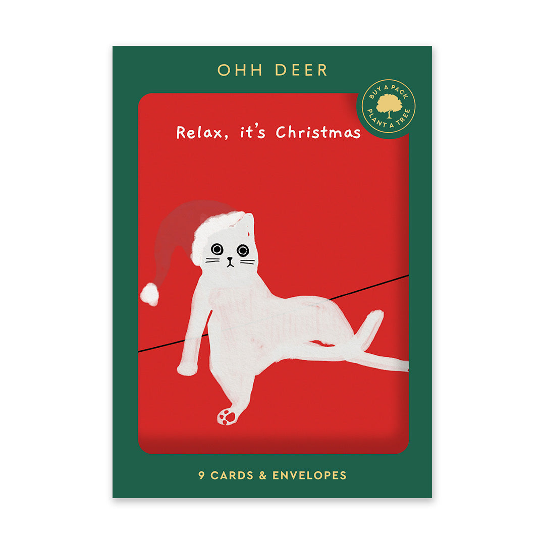 Ken The Cat Boxed Holiday Cards