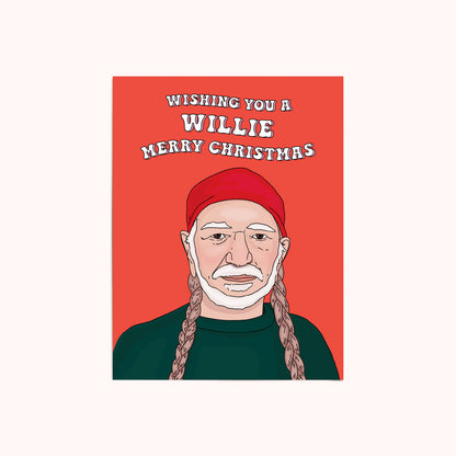 Willie Christmas Christmas Card