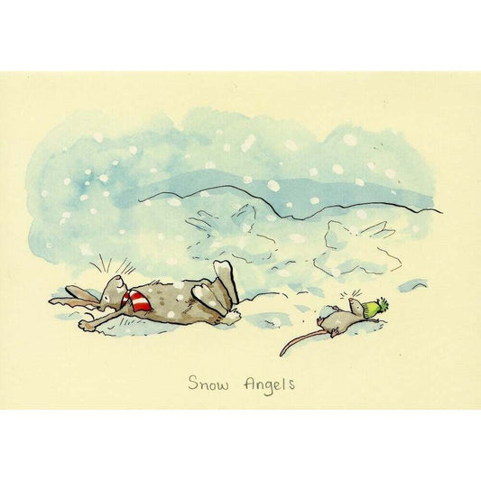 Snow Angels Card