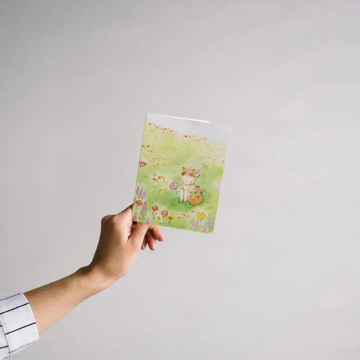 Thanks A Bunch Bunny Card